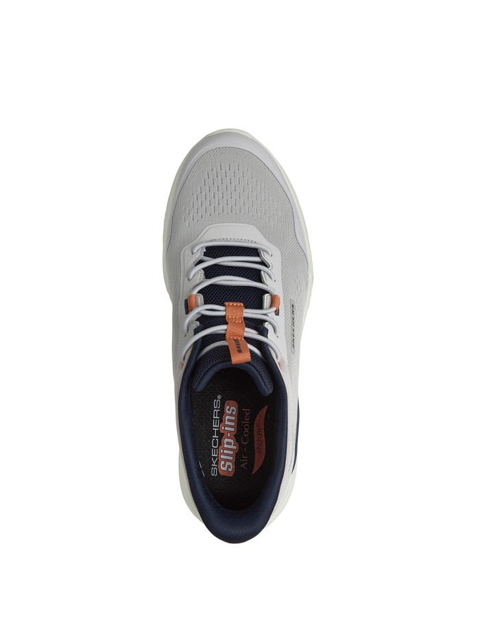 ZAPATILLAS DE CORDONES ELÁSTICOS PARA HOMBRE Skechers Slip-ins: Arch Fit Orvan - Hunter 211319 GRIS