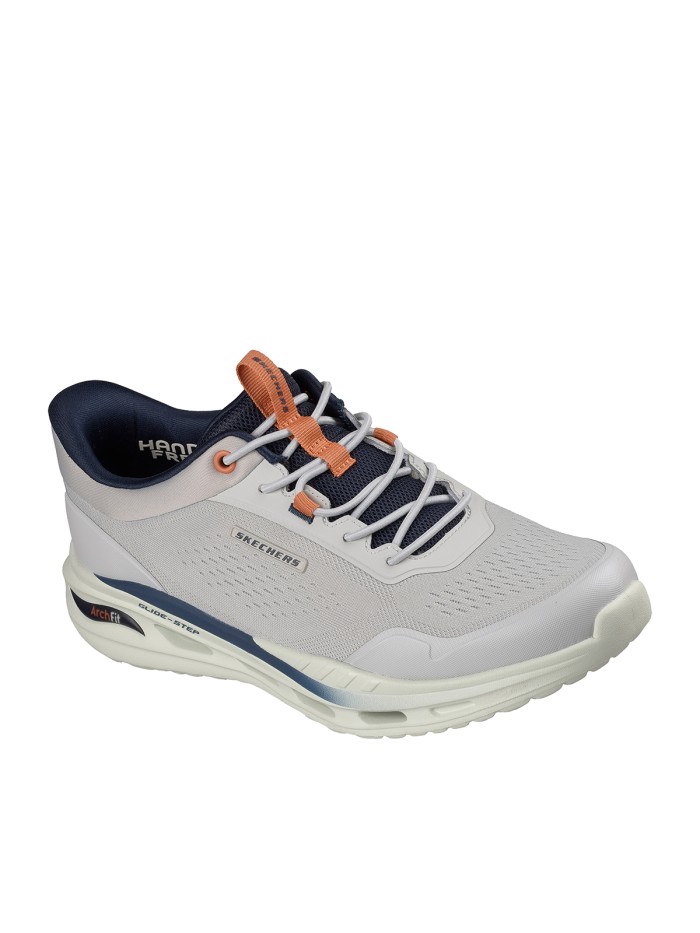 ZAPATILLAS DE CORDONES ELÁSTICOS PARA HOMBRE Skechers Slip-ins: Arch Fit Orvan - Hunter 211319 GRIS
