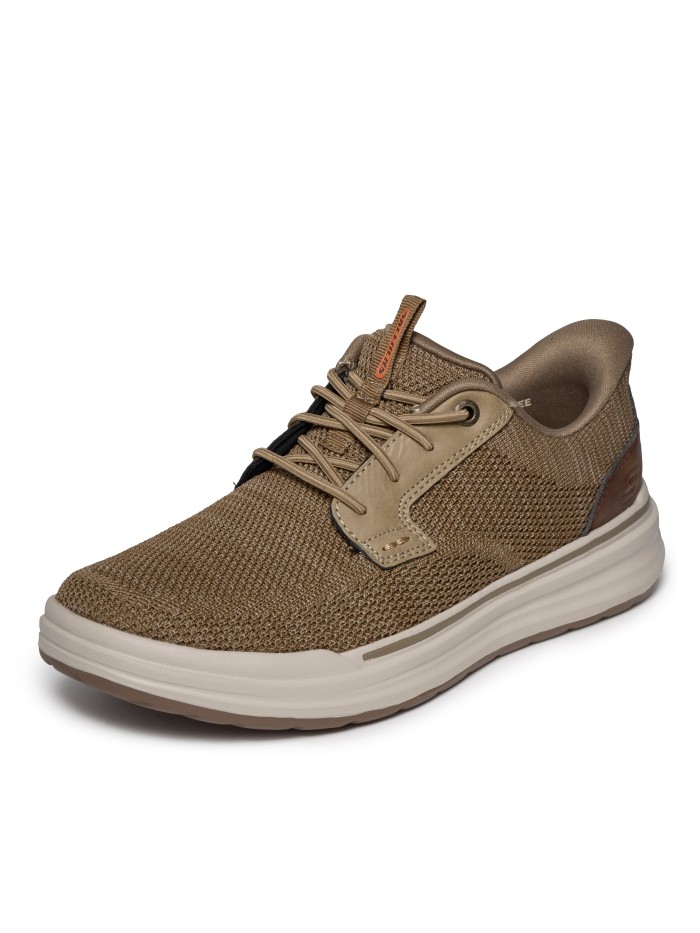 ZAPATILLAS CABALLERO SKECHERS Skechers Slip-ins Relaxed Fit: Sterling - Ramone 211196 TAUPE