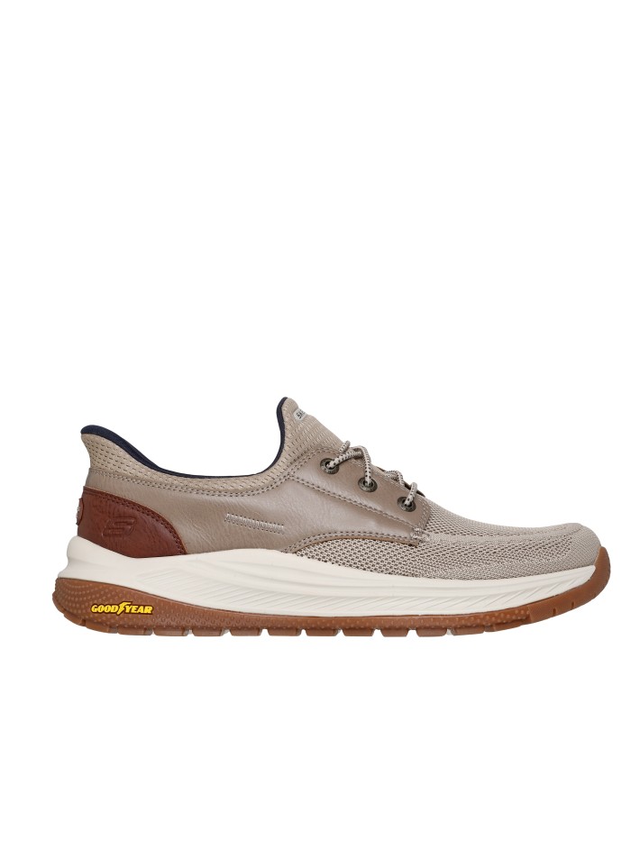 ZAPATILLAS DE HOMBRE Skechers Slip-ins Relaxed Fit: Meroe - Alden 205467 TAUPE