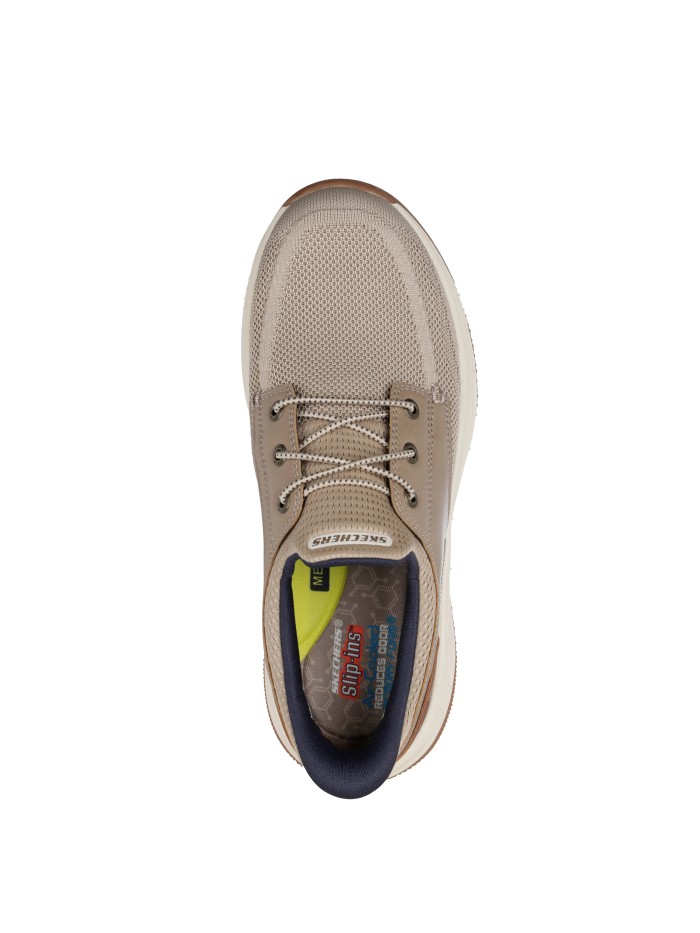 ZAPATILLAS DE HOMBRE Skechers Slip-ins Relaxed Fit: Meroe - Alden 205467 TAUPE