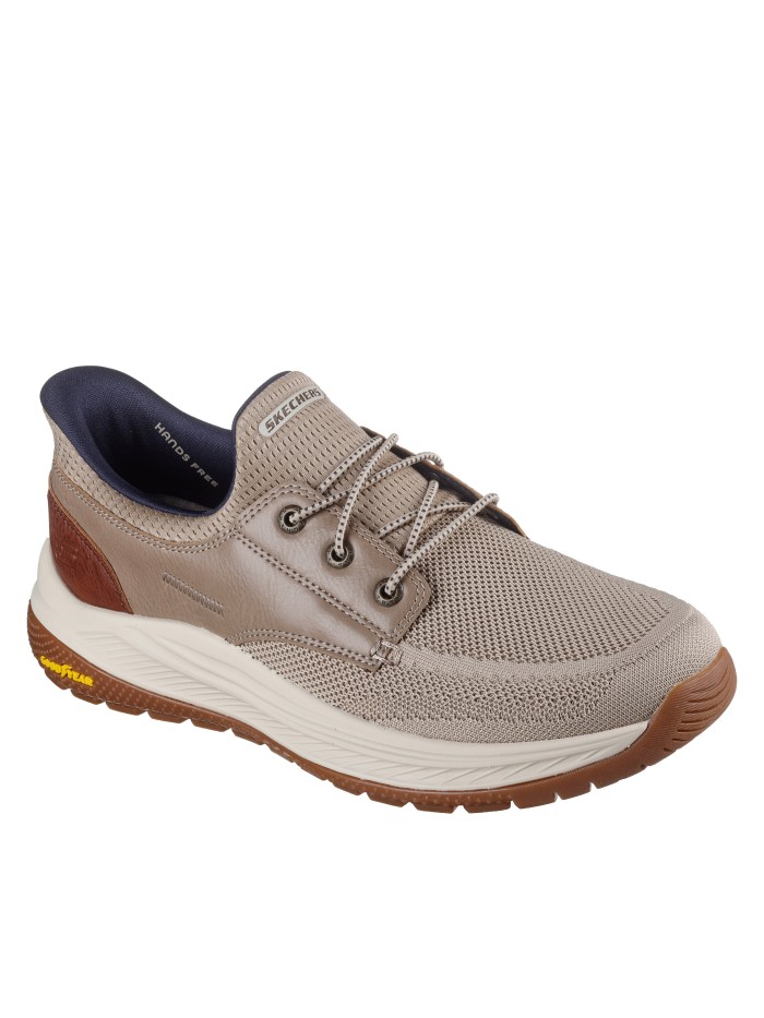 ZAPATILLAS DE HOMBRE Skechers Slip-ins Relaxed Fit: Meroe - Alden 205467 TAUPE