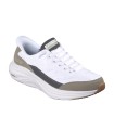 ZAPATILLAS CONFORT TOTAL Y ESTILO NEUTRO SLIP-INS: CONTOUR FOAM - COZY FIT SKECHERS BLANCO Y TAUPE