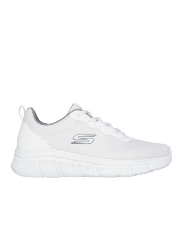 ZAPATILLAS VEGANAS DE HOMBRER Skechers BOBS Sport B Flex - Icy Edge 118109 BLANCO