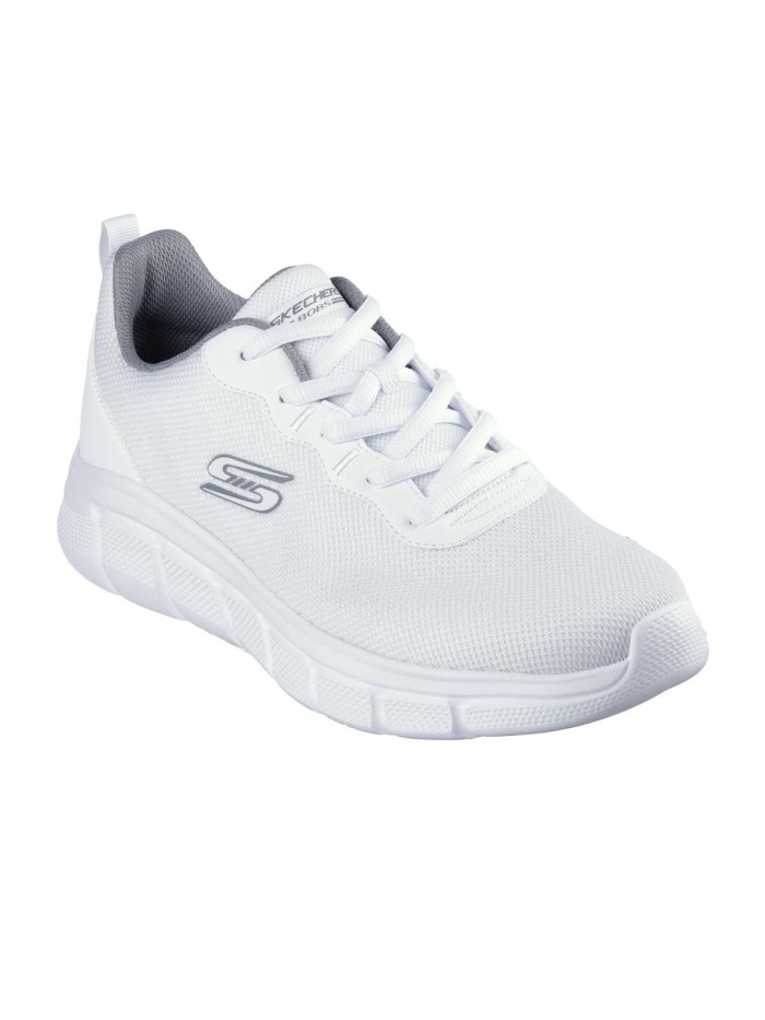 ZAPATILLAS VEGANAS DE HOMBRER Skechers BOBS Sport B Flex - Icy Edge 118109 BLANCO