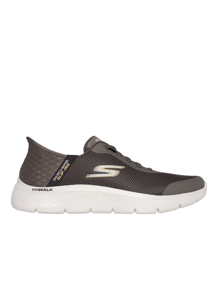 ZAPATILLAS MARRONES DE CORDONES PARA HOMBRE Skechers Slip-ins: GO WALK Flex - Hands Up 216324