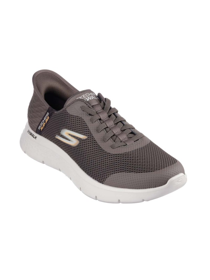 ZAPATILLAS MARRONES DE CORDONES PARA HOMBRE Skechers Slip-ins: GO WALK Flex - Hands Up 216324