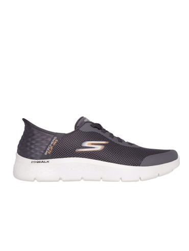 ZAPATILLAS GRISES DE CORDONES PARA HOMBRE Skechers Slip-ins: GO WALK Flex - Hands Up 216324
