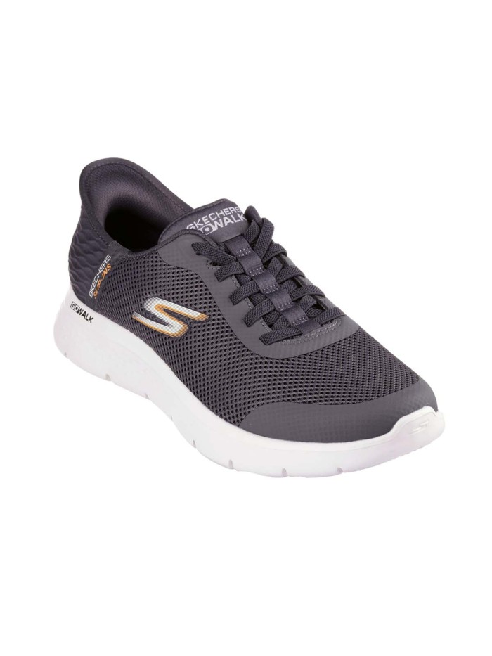 ZAPATILLAS GRISES DE CORDONES PARA HOMBRE Skechers Slip-ins: GO WALK Flex - Hands Up 216324