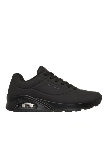 ZAPATILLAS NEGRAS CAMARA DE AIRE SKECHERS Uno - Stand On Air 52458