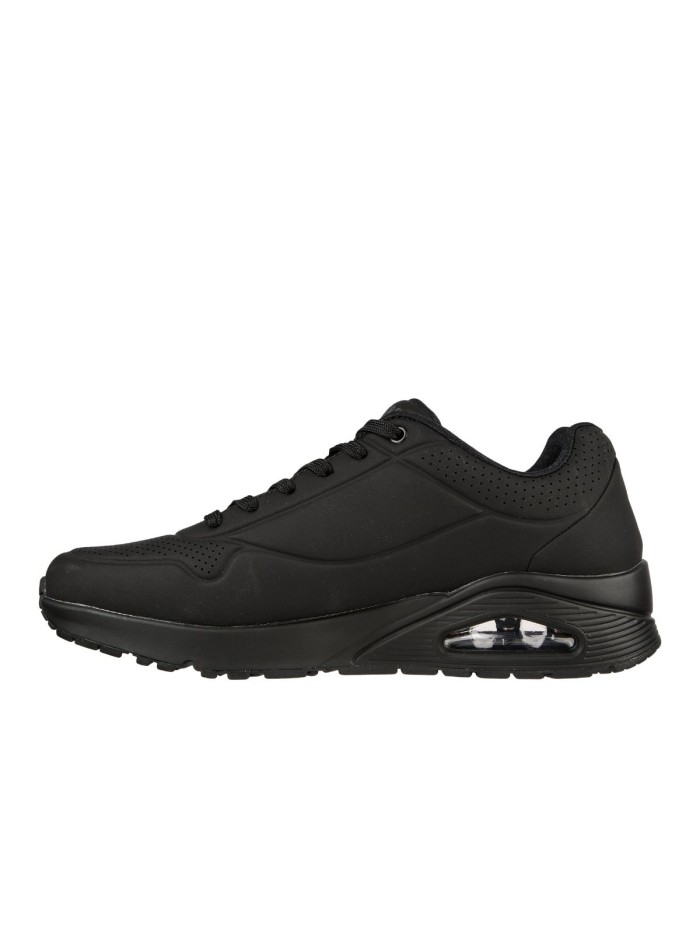 ZAPATILLAS NEGRAS CAMARA DE AIRE SKECHERS Uno - Stand On Air 52458