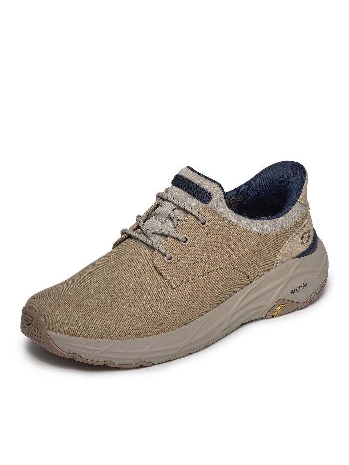 ZAPATILLAS DE HOMBRE Skechers Slip-ins Relaxed Fit: Arch Fit Maverick - Wolfe 205795 TAUPE