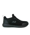 ZAPATILLAS DE TRABAJO Skechers Work Relaxed Fit: Squad SR - Myton 200051EC NEGRO