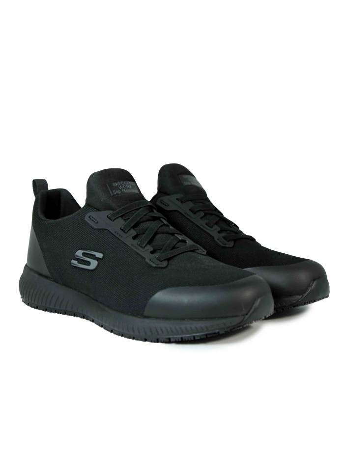 ZAPATILLAS DE TRABAJO Skechers Work Relaxed Fit: Squad SR - Myton 200051EC NEGRO