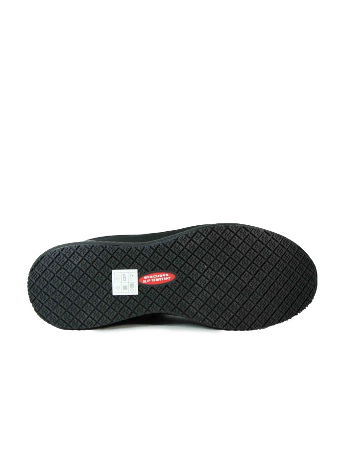 ZAPATILLAS DE TRABAJO Skechers Work Relaxed Fit: Squad SR - Myton 200051EC NEGRO