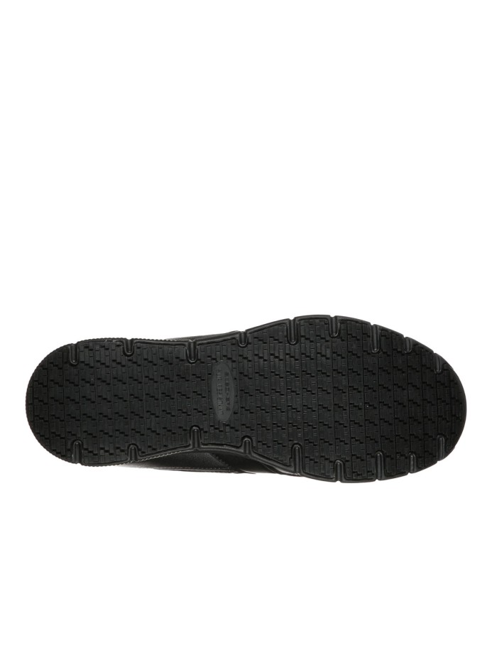 ZAPATILLAS ANTIDESLIZANTES SKECHERS Work Relaxed Fit: Nampa SR 77156EC NEGRO
