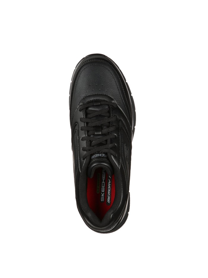 ZAPATILLAS ANTIDESLIZANTES SKECHERS Work Relaxed Fit: Nampa SR 77156EC NEGRO
