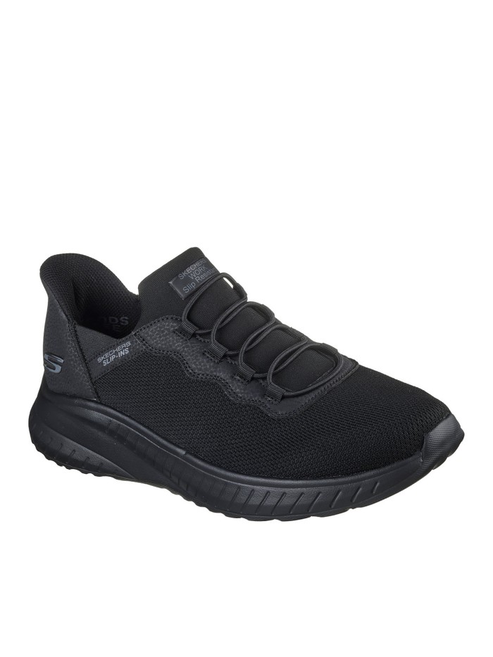 ZAPATILLAS DE TRABAJO ANTIDESLIZANTES Y SEGURAS Skechers Slip-ins Work: Squad Chaos SR - Stivig 200254EC NEGRO