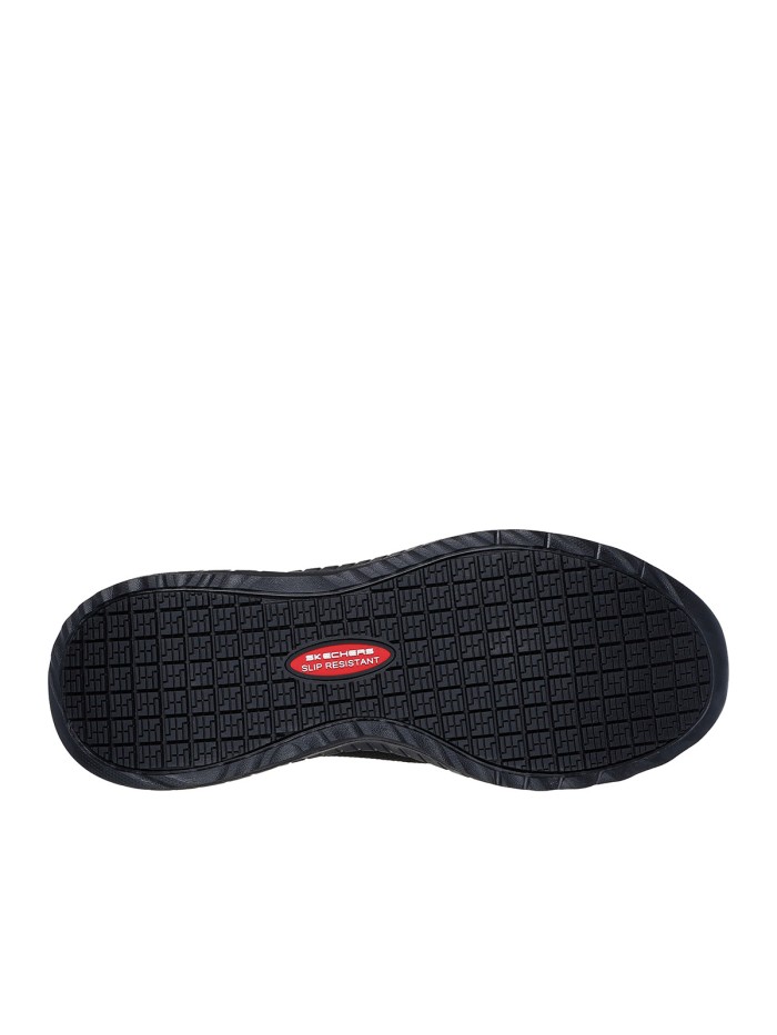 ZAPATILLAS DE TRABAJO SKECHERS 108194EC BLK EN NEGRO PARA MUJER
