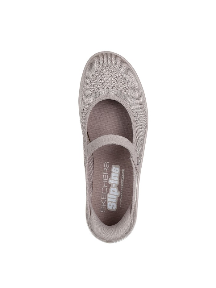 ZAPATILLAS ESTILO MERCEDITAS DE MUJER SKECHERS Slip-ins: On-The-GO Flex Radiant - Estel 138497 TAUPE