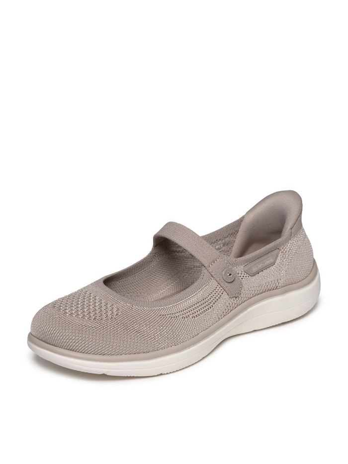 ZAPATILLAS ESTILO MERCEDITAS DE MUJER SKECHERS Slip-ins: On-The-GO Flex Radiant - Estel 138497 TAUPE