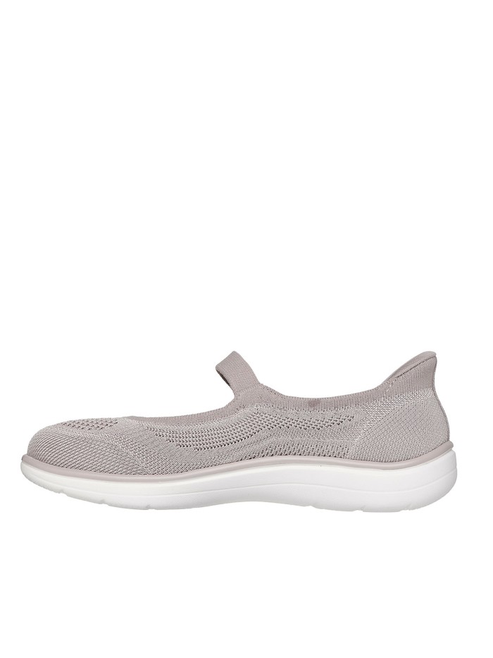 ZAPATILLAS ESTILO MERCEDITAS DE MUJER SKECHERS Slip-ins: On-The-GO Flex Radiant - Estel 138497 TAUPE
