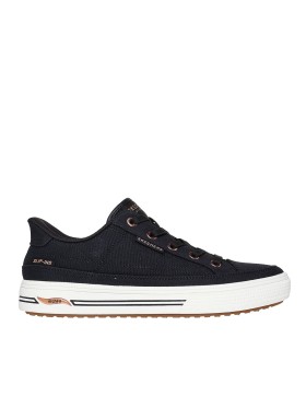 ZAPATILLAS DE LONA PARA MUJER SKECHERS Slip-ins: Arch Fit Arcade - See Ya There 177197 NEGRO