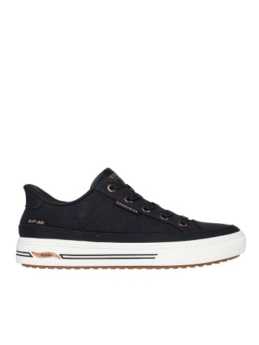 ZAPATILLAS DE LONA PARA MUJER SKECHERS Slip-ins: Arch Fit Arcade - See Ya There 177197 NEGRO