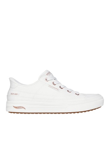 ZAPATILLAS DE LONA BLANCAS PARA MUJER SKECHERS Slip-ins: Arch Fit Arcade - See Ya There 177197