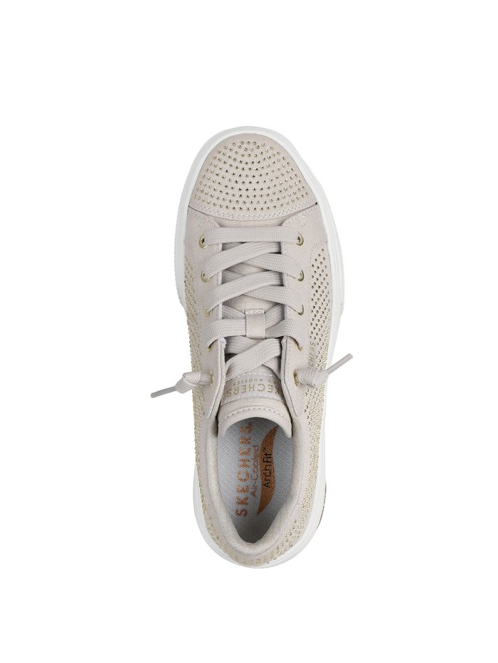 ZAPATILLAS CON PEDRERÍA PARA MUJER SKECHERS Arch Fit Arcade - Gem Steps 177221 TAUPE