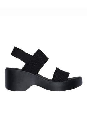 SANDALIAS DE TACÓN CONFORT PARA MUJER SKECHERS Cali Day 119413 NEGRO