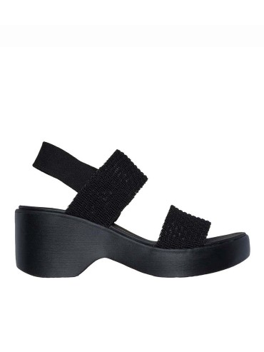 SANDALIAS DE TACÓN CONFORT PARA MUJER SKECHERS Cali Day 119413 NEGRO