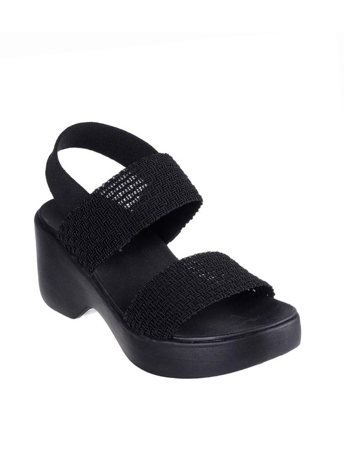 SANDALIAS DE TACÓN CONFORT PARA MUJER SKECHERS Cali Day 119413 NEGRO