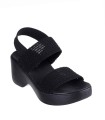 SANDALIAS DE TACÓN CONFORT PARA MUJER SKECHERS Cali Day 119413 NEGRO