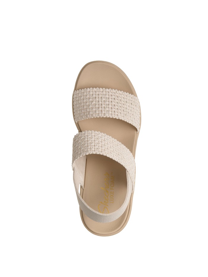 SANDALIAS DE TACÓN CONFORT PARA MUJER SKECHERS Cali Day 119413 BLANCO