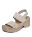SANDALIAS DE TACÓN CONFORT PARA MUJER SKECHERS Cali Day 119413 BLANCO