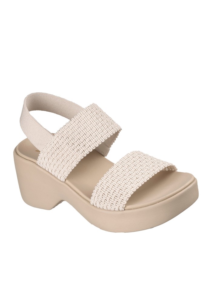 SANDALIAS DE TACÓN CONFORT PARA MUJER SKECHERS Cali Day 119413 BLANCO