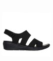 SANDALIAS CONFORT SKECHERS PARA MUJER ARYA - MODERN MUSE 163420 NEGRO