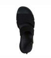 SANDALIAS CONFORT SKECHERS PARA MUJER ARYA - MODERN MUSE 163420 NEGRO