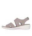 SANDALIAS ELÁSTICAS DE MUJER SKECHERS Arya - Modern Muse 163420 TAUPE