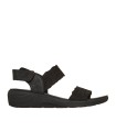 SANDALIAS ELÁSTICAS CON VELCRO PARA MUJER SKECHERS Arya Favorite Finds Blush 119559 NEGRO