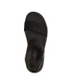 SANDALIAS ELÁSTICAS CON VELCRO PARA MUJER SKECHERS Arya Favorite Finds Blush 119559 NEGRO
