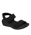 SANDALIAS ELÁSTICAS CON VELCRO PARA MUJER SKECHERS Arya Favorite Finds Blush 119559 NEGRO