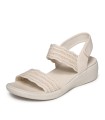 SANDALIAS ELÁSTICAS CON VELCRO PARA MUJER SKECHERS Arya Favorite Finds Blush 119559 BEIGE