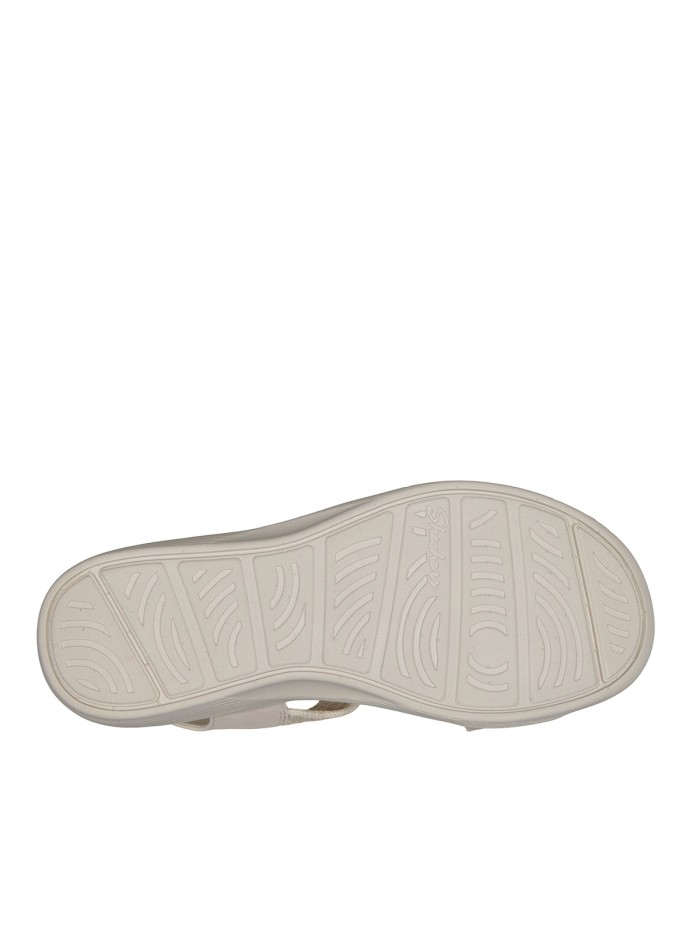 SANDALIAS ELÁSTICAS CON VELCRO PARA MUJER SKECHERS Arya Favorite Finds Blush 119559 BEIGE