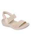 SANDALIAS ELÁSTICAS CON VELCRO PARA MUJER SKECHERS Arya Favorite Finds Blush 119559 BEIGE