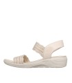 SANDALIAS ELÁSTICAS CON VELCRO PARA MUJER SKECHERS Arya Favorite Finds Blush 119559 BEIGE
