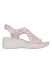 SANDALIAS ELÁSTICAS CON CUÑA PARA MUJER Skechers Slip Ins - Martha Stewart 188001 ROSA