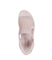 SANDALIAS ELÁSTICAS CON CUÑA PARA MUJER Skechers Slip Ins - Martha Stewart 188001 ROSA