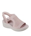 SANDALIAS ELÁSTICAS CON CUÑA PARA MUJER Skechers Slip Ins - Martha Stewart 188001 ROSA